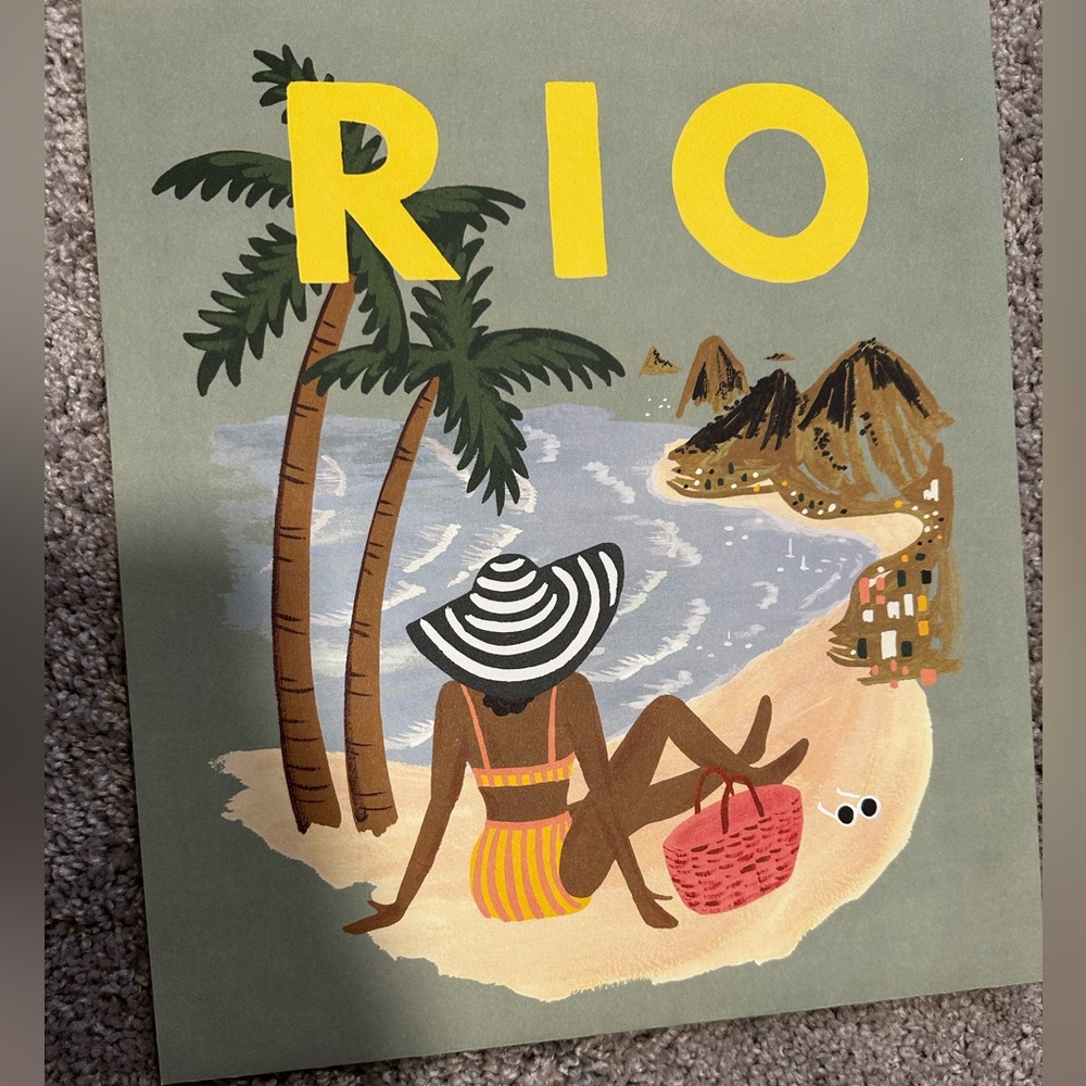 Rio RIFLE PAPER Co. Print - (free if added to any bundle)